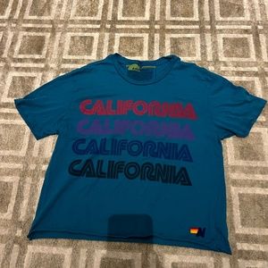 Blue California Aviator Nation Women's Tee